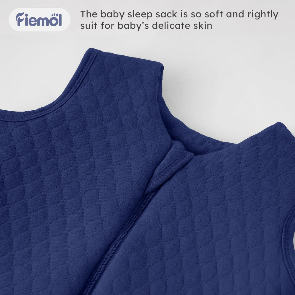 FIEMOL Sleep Sack features microfiber filling for cozy warmth and breathability.