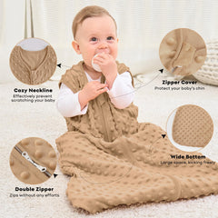 FIEMOL plush dots detail highlights soft tactile comfort for baby.