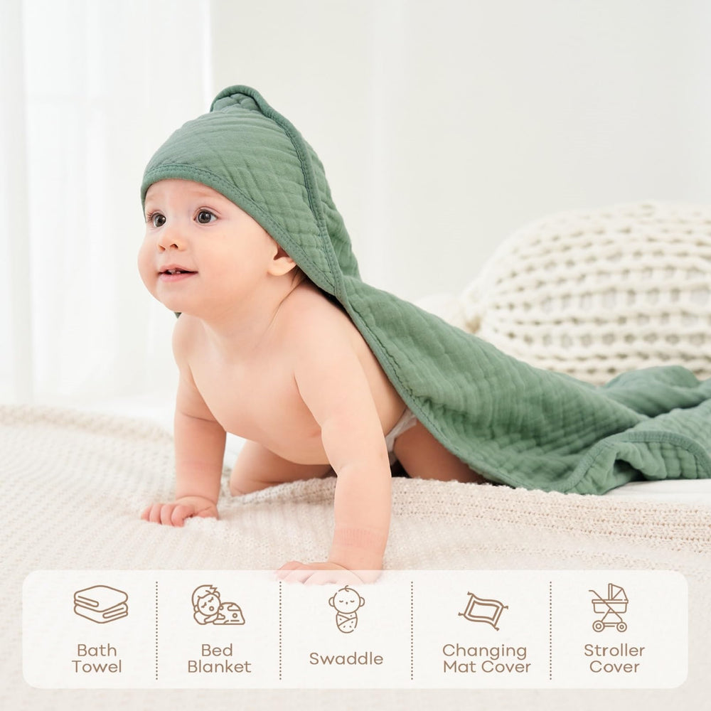 FIEMOL towel used as nursing wrap for convenient coverage