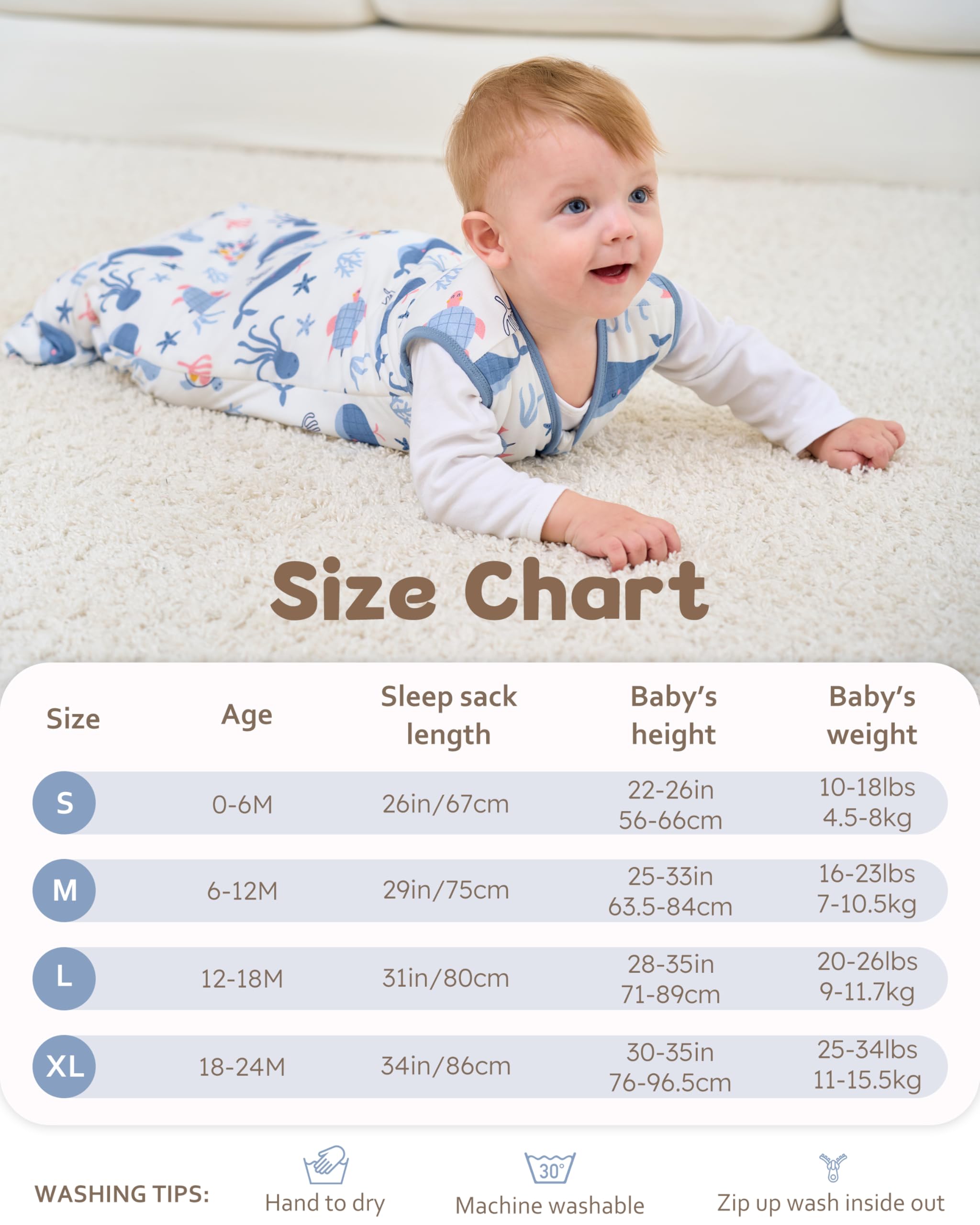 FIEMOL care guidance helps keep the sleep sack durable