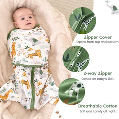 FIEMOL detachable swaddle wings for seasonal layering