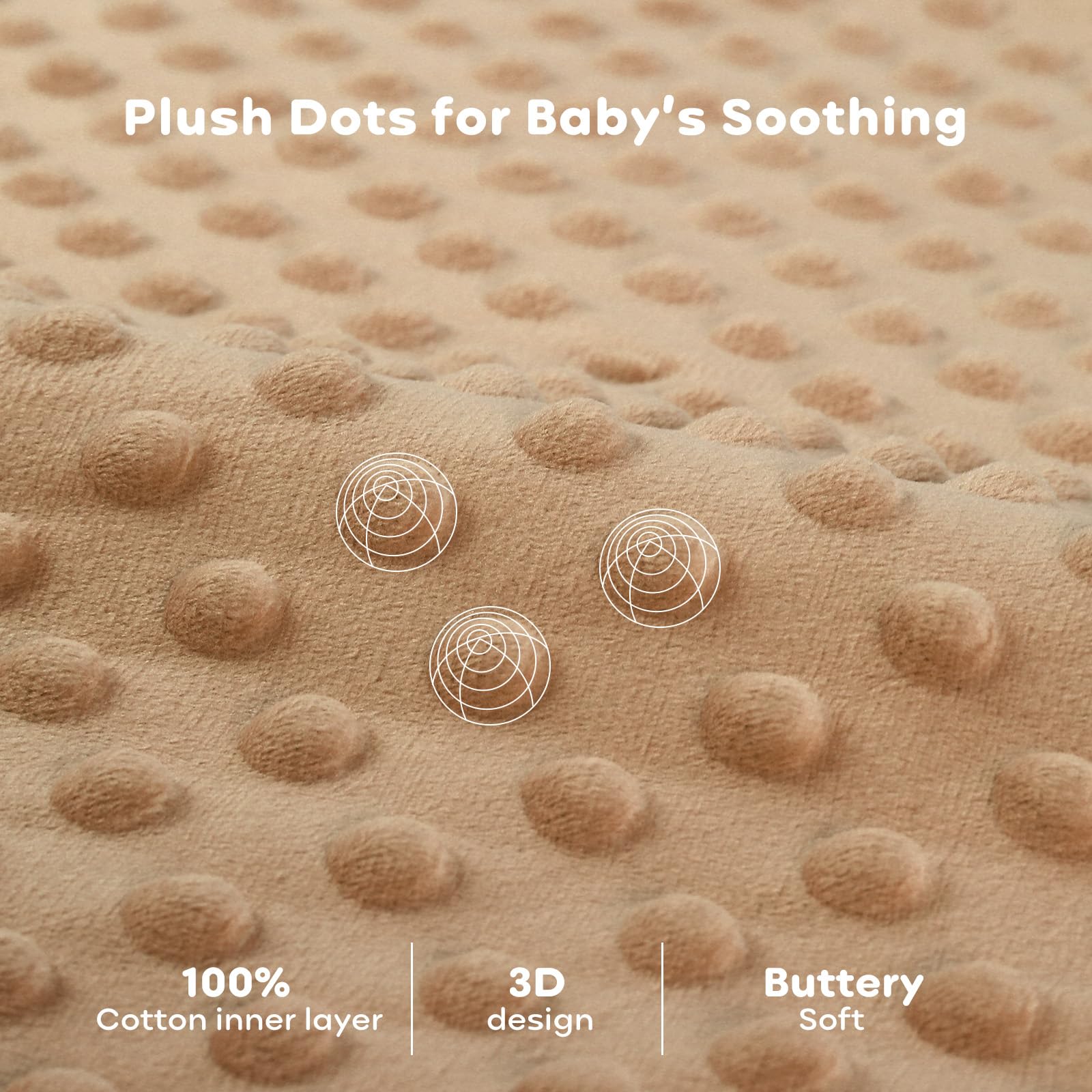 FIEMOL two-way zipper enables easy night diaper changes with minimal disturbance.