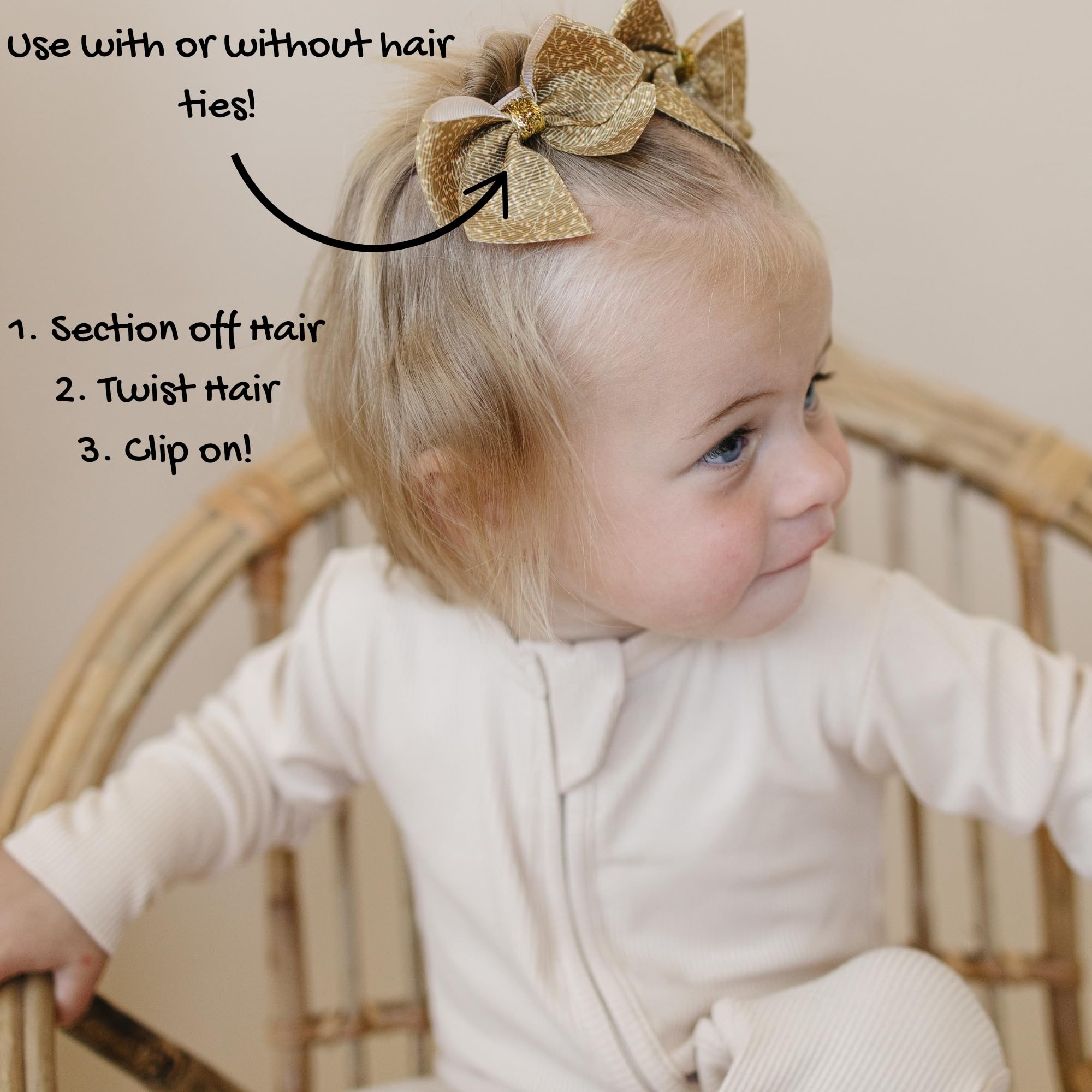 Fifi & Ry bows for photoshoots adding whimsy and charm to outfits.