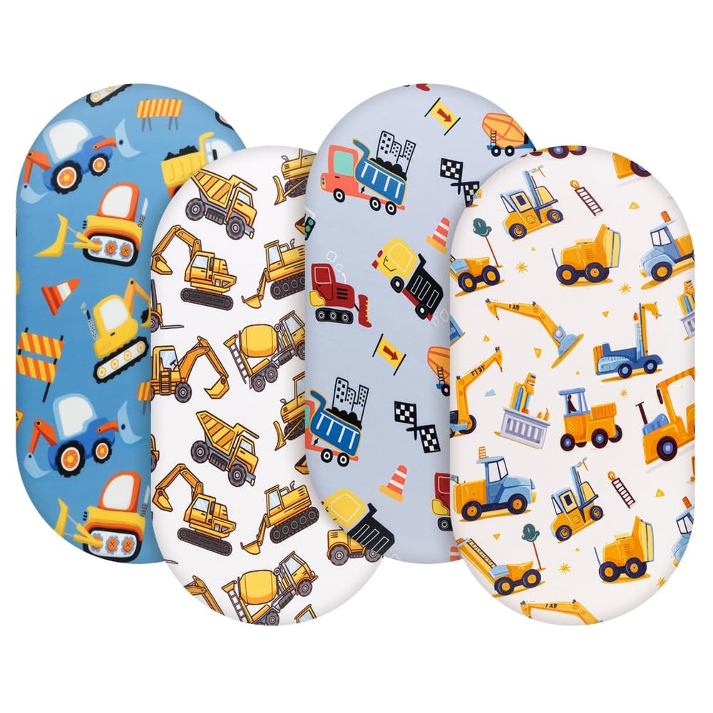 FIGEPO fitted sheets keep baby comfy and secure through growth.