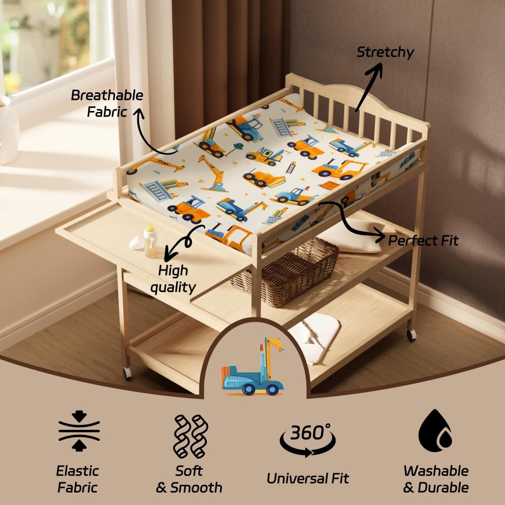 FIGEPO breathable baby sheet set keeps little ones comfy all night.