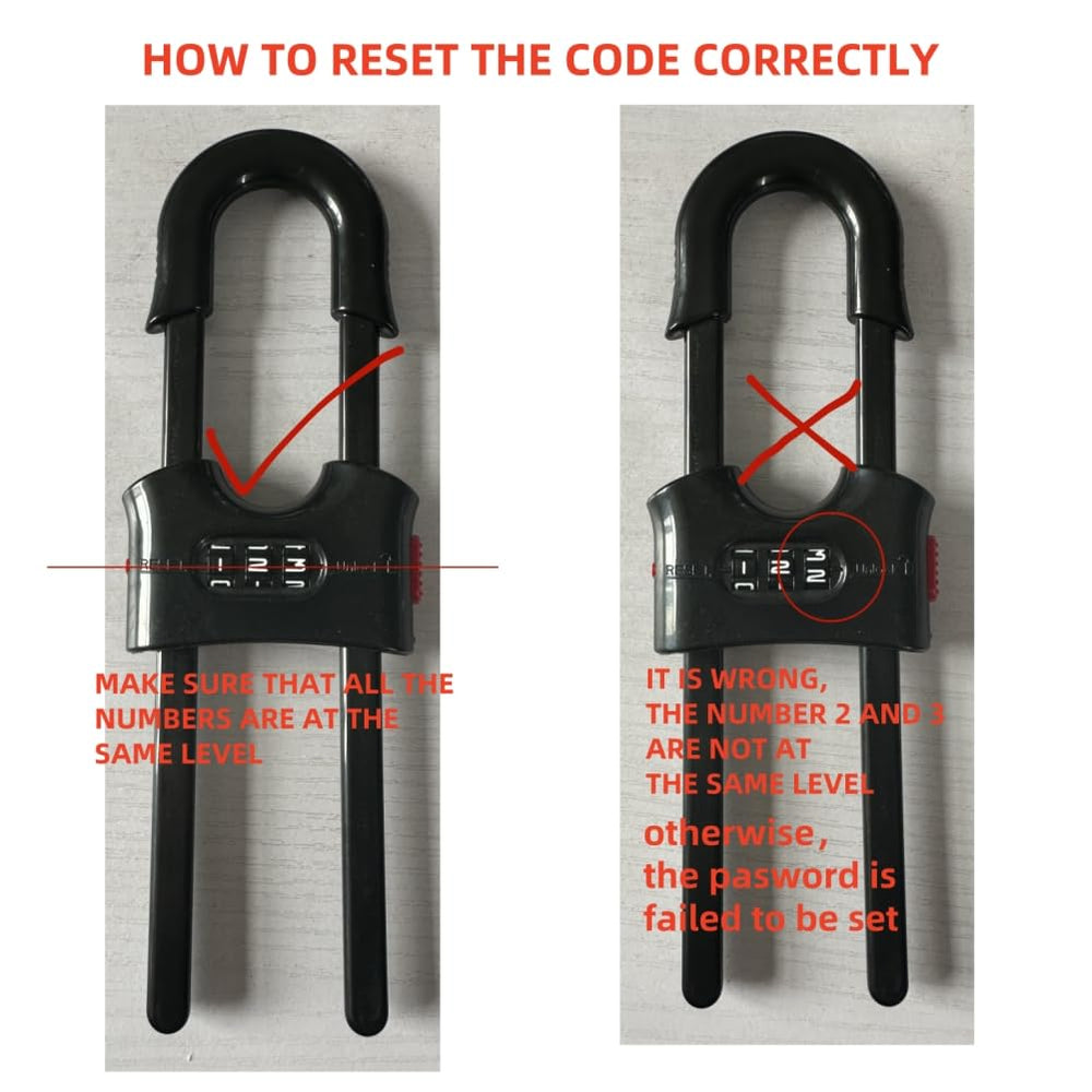 FIGEPO easy install u-shaped locks simplify retrofitting across rooms.
