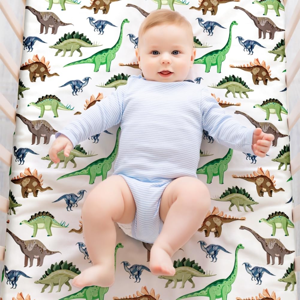 FIGEPO nursery essential sheets support quick and easy crib changes