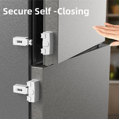 FIGEPO fridge lock used with one-handed operation for quick engagement.