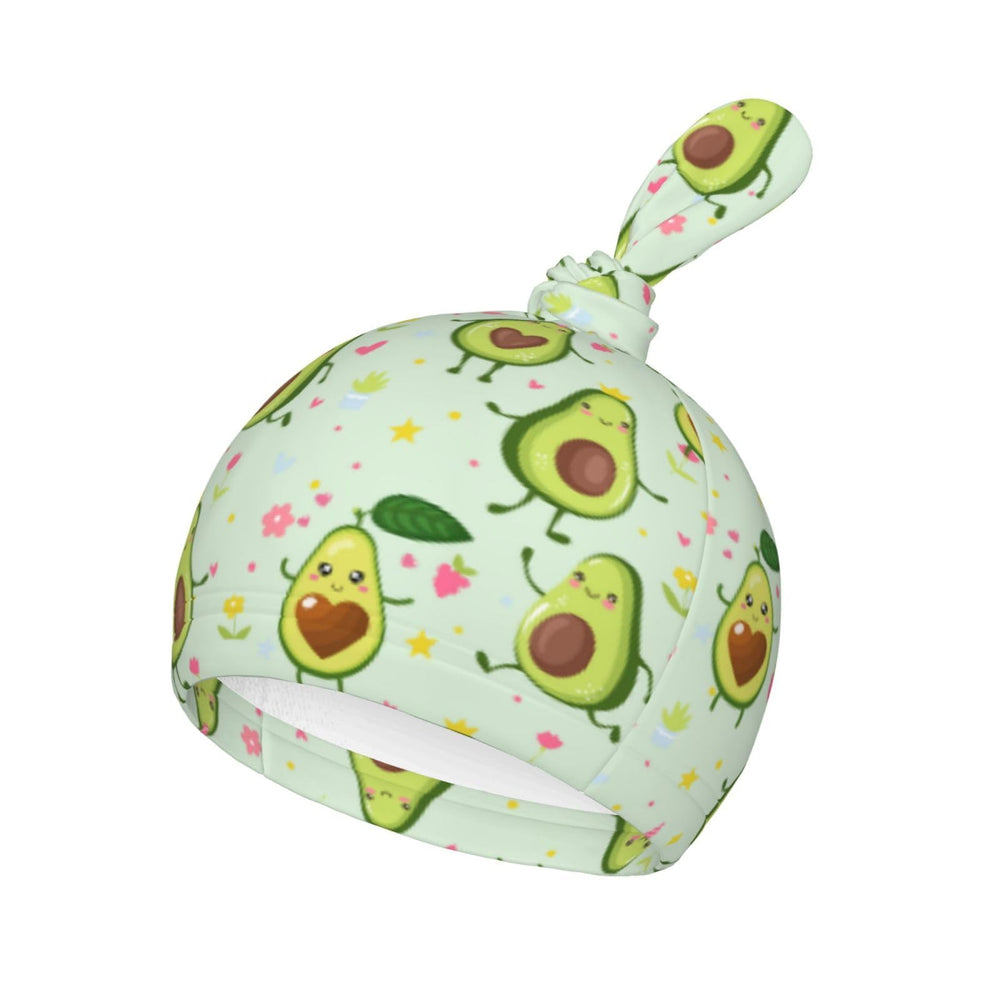 Figtihw Avocado Swaddle Blanket snugly wraps a newborn for secure comfort.