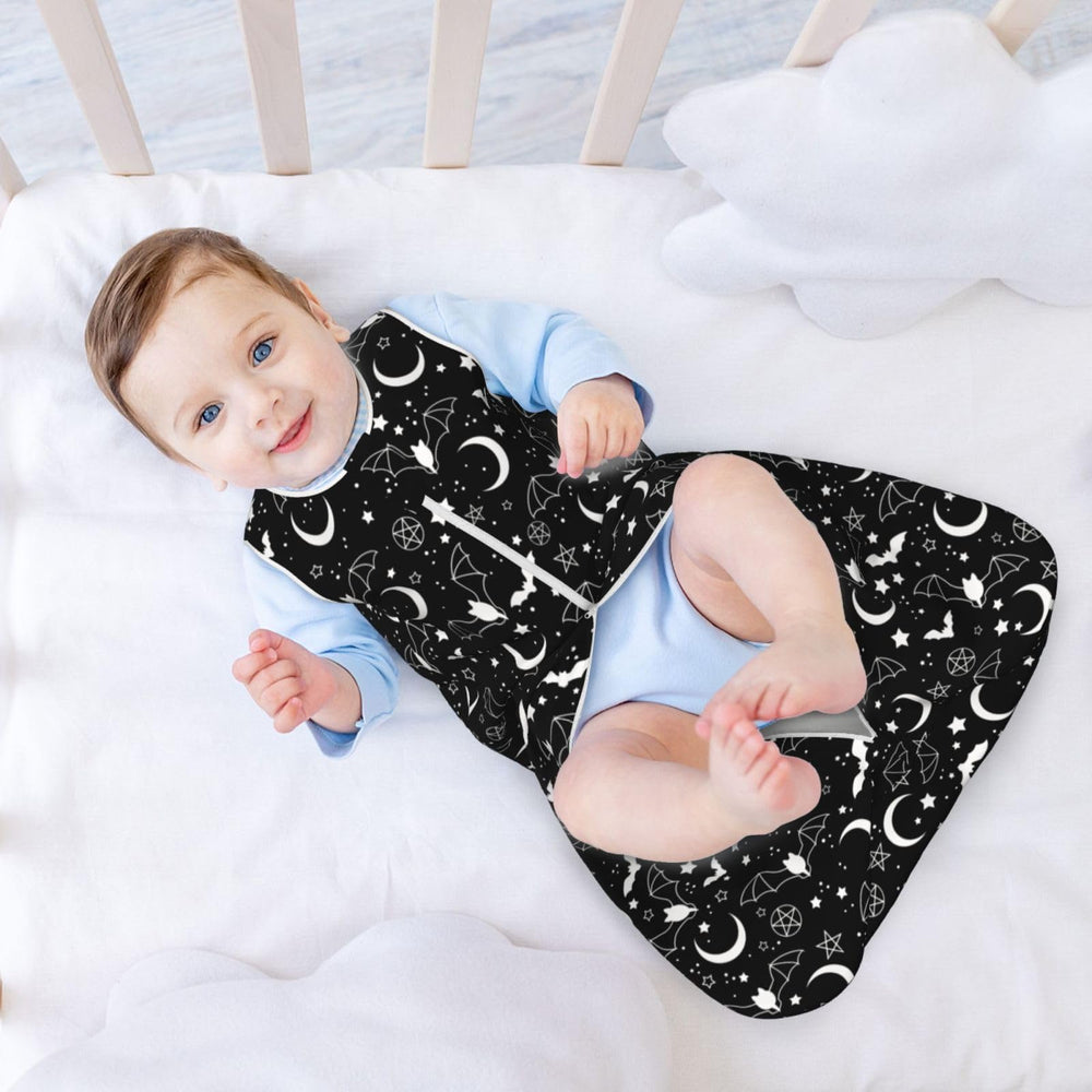 Figtihw Bat Baby Wear Blanket sleeveless design helps regulate temperature for comfort.