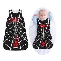Figtihw Halloween baby wear blanket close-up showing soft, breathable fabric.