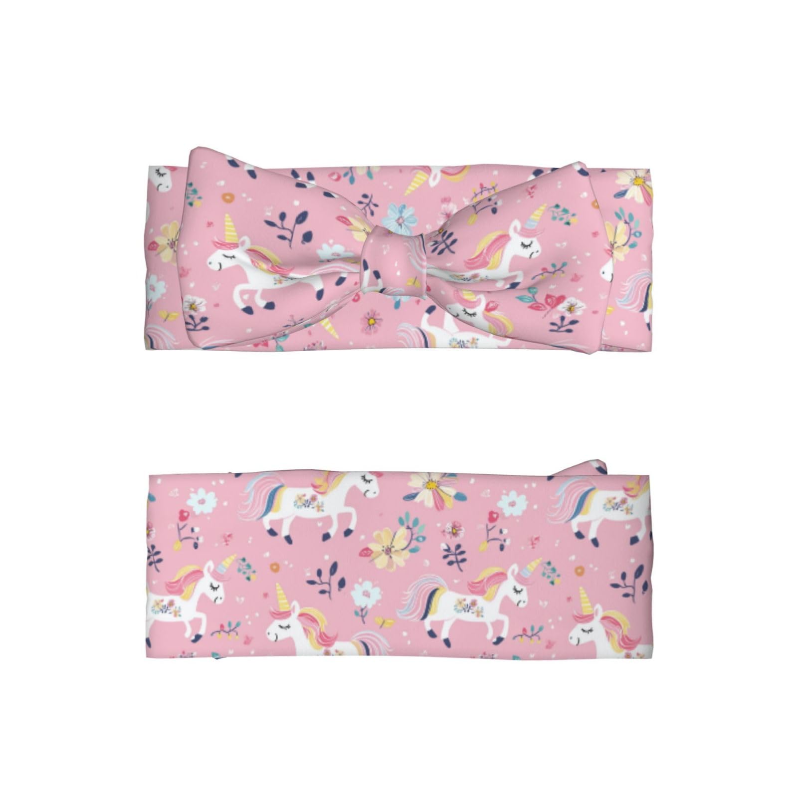 Figtihw horse swaddle blanket headband closeup shows soft fabric