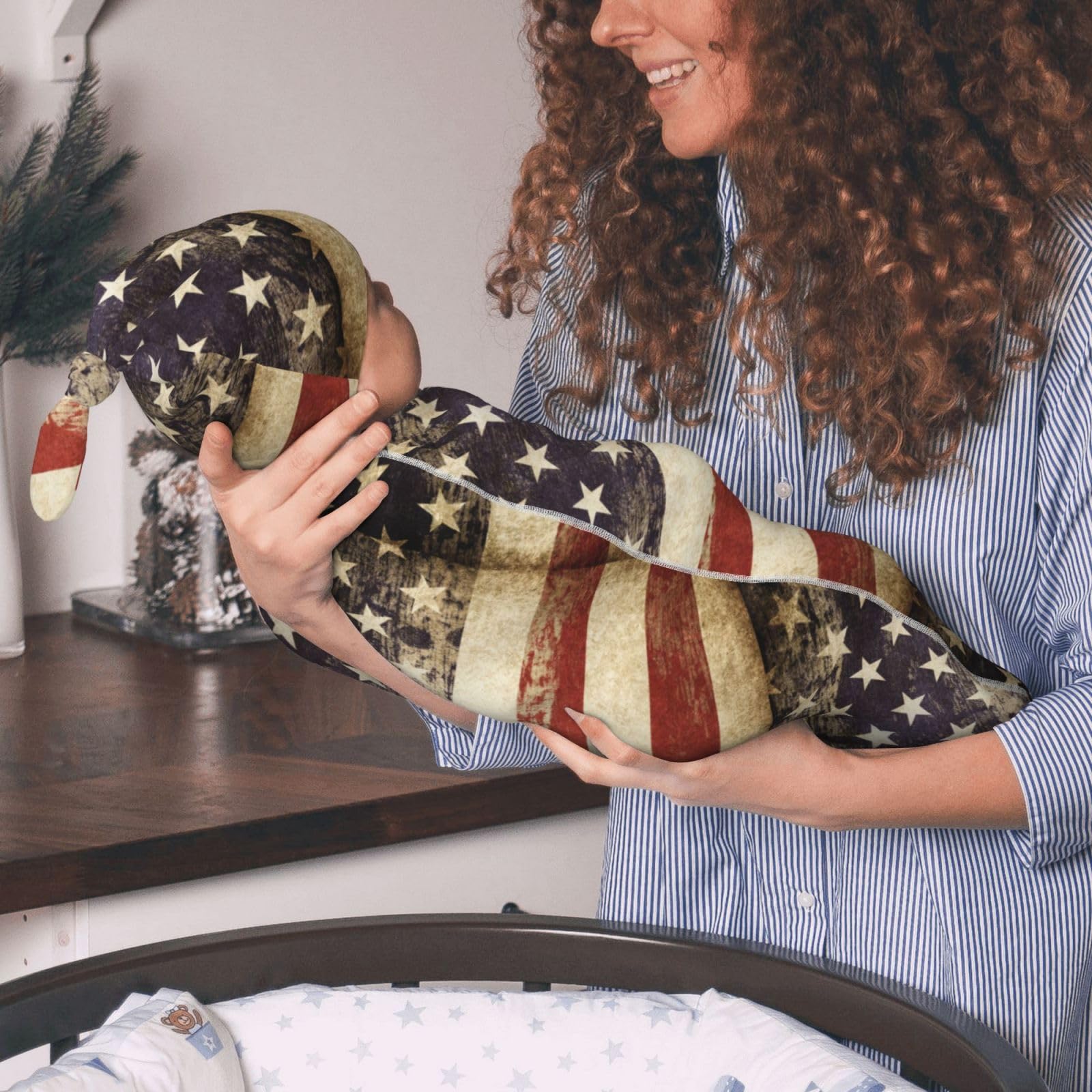 Figtihw safe design with no zippers or snaps protects delicate skin.