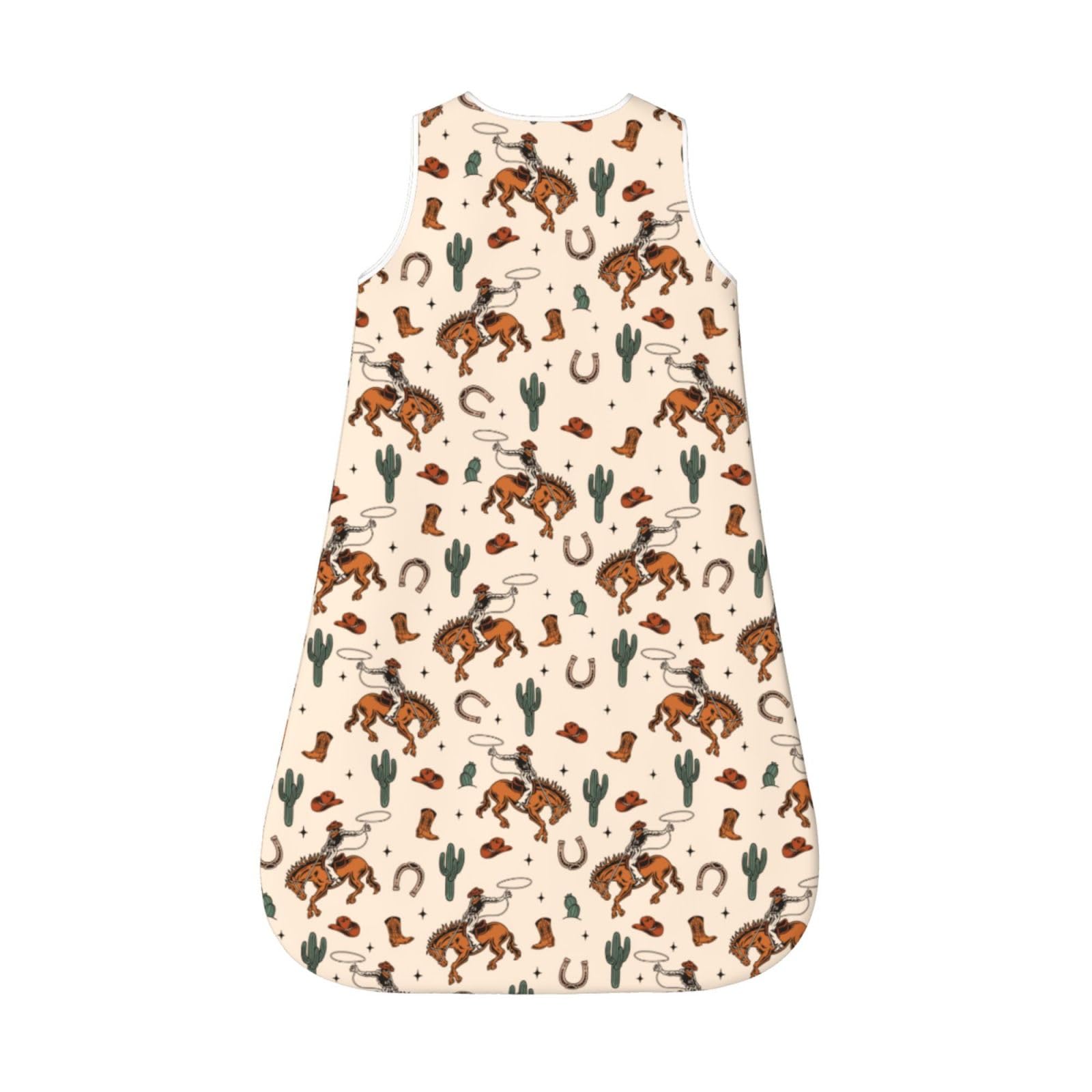 Figtihw Western baby blanket sleeveless design for flexibility and comfort
