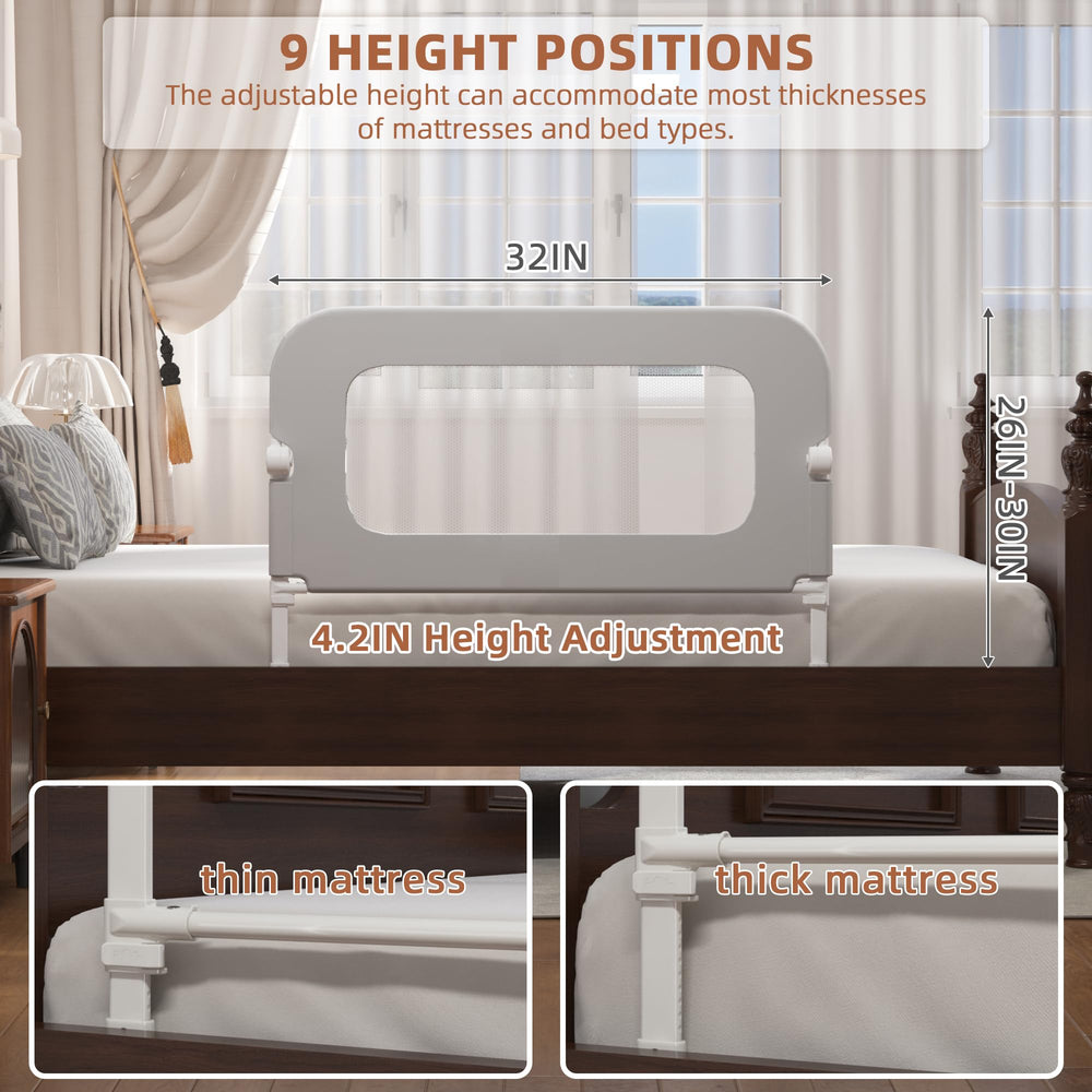 FigTime anti-collision foam cushions active kids during nighttime play for protection.
