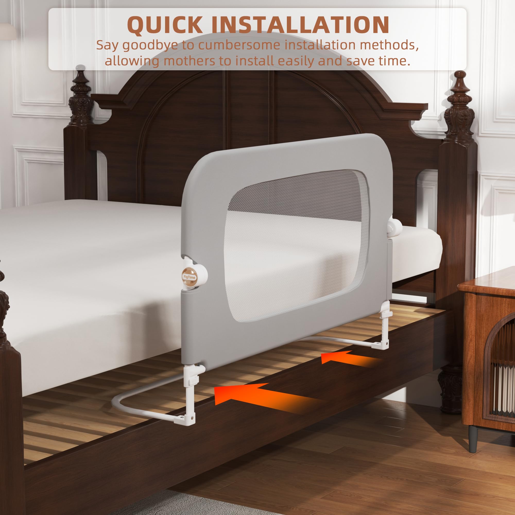 FigTime easy installation simplifies setup, saving time for bedtime routines.