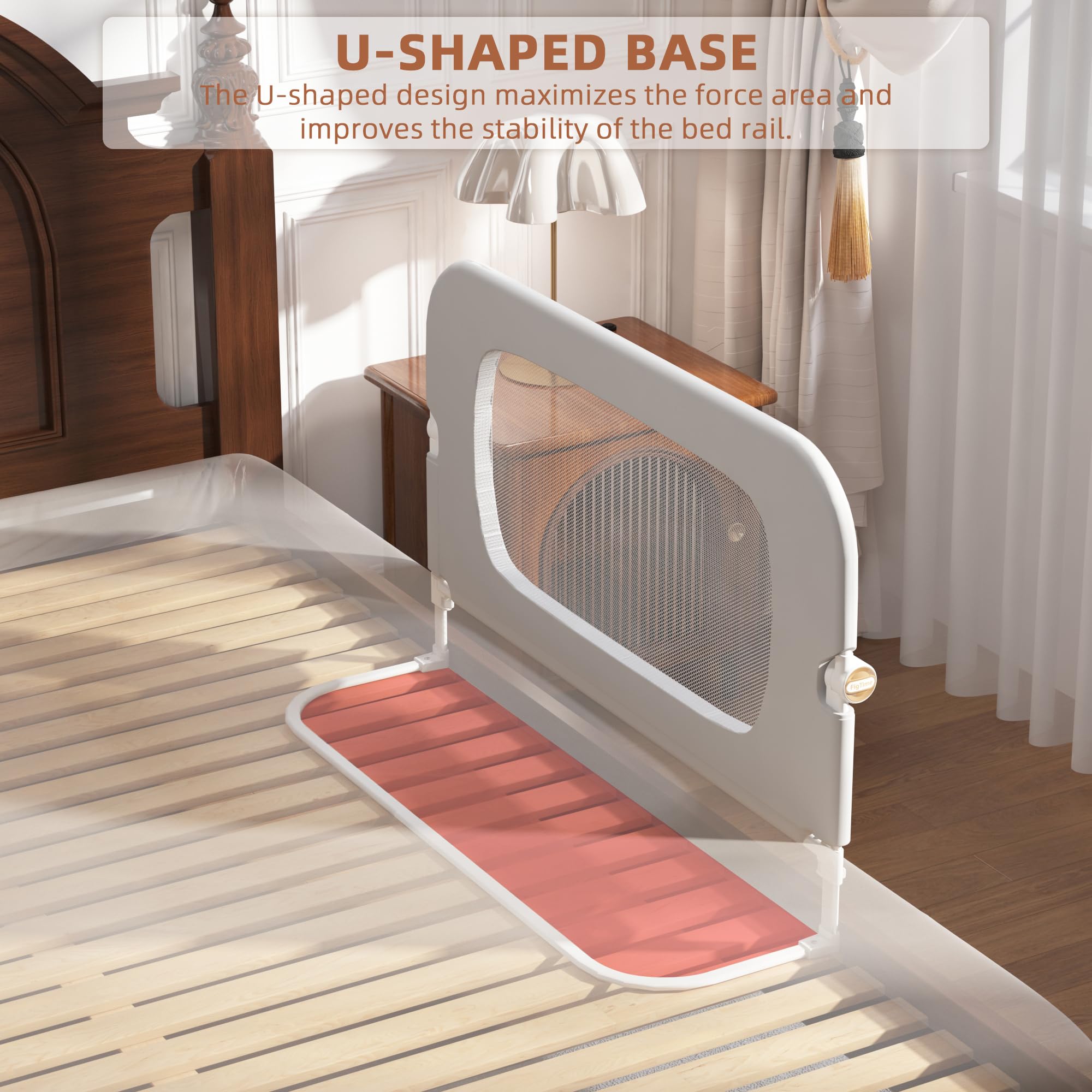 FigTime grey finish complements modern nurseries while keeping a secure sleeping space.