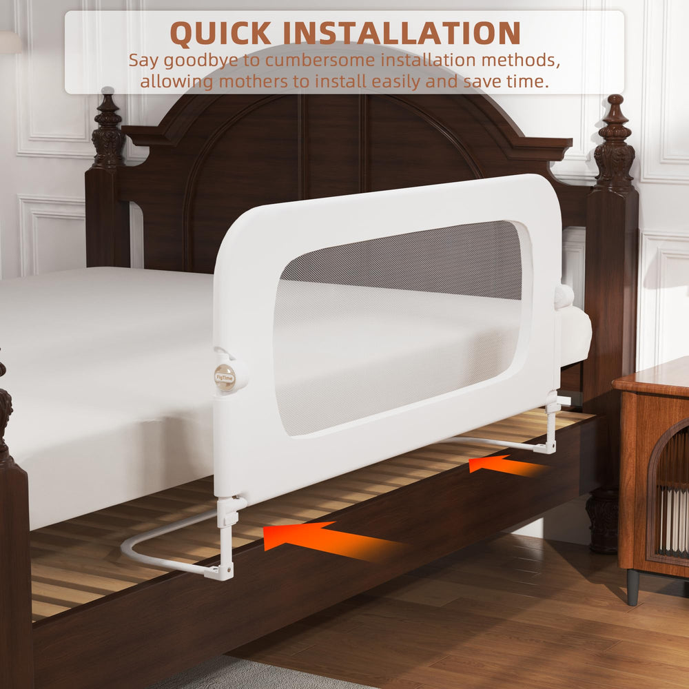 FigTime universal fit works on twin to king bed frames.