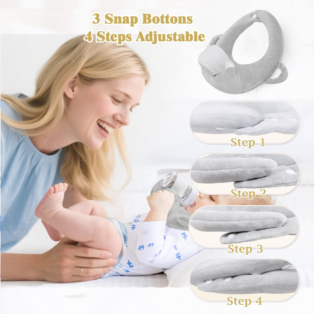 FIKETLXU nursing cushion gray arm support eases caregiver strain