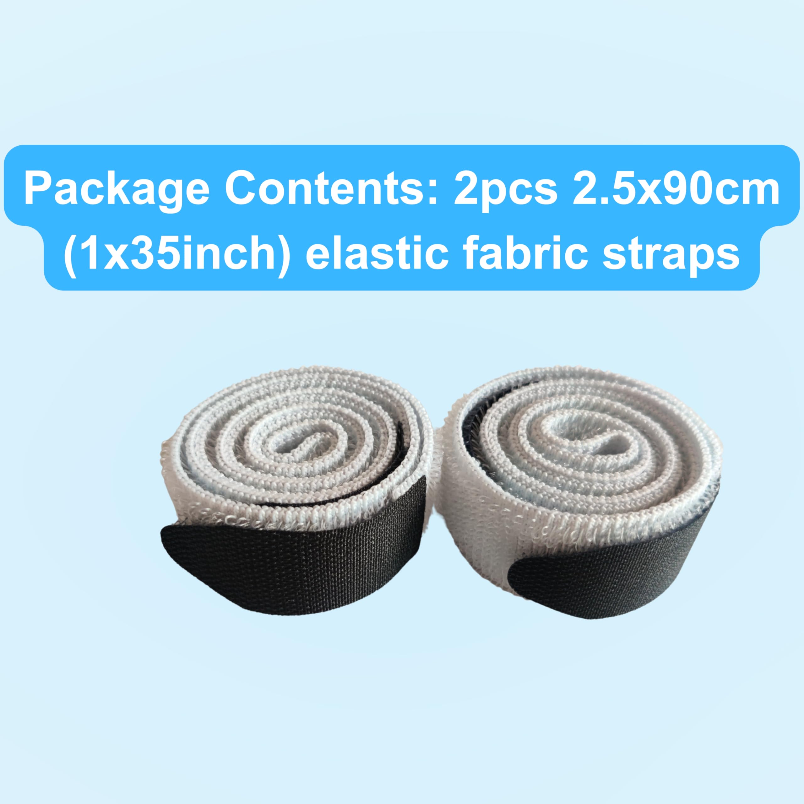 Filigan nephrostomy bag strap holder with secure hook-and-loop closure for a snug fit.