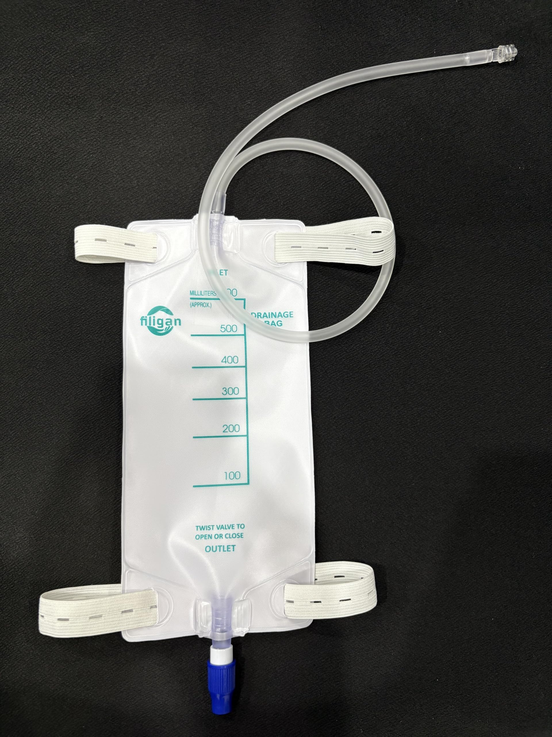 Pack of five Filigan bags for streamlined care routines.