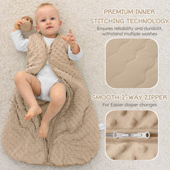 Filleep two-way zipper with protectors for gentle diaper changes