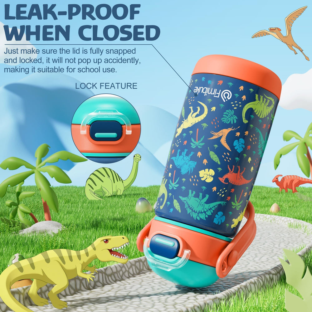 Fimibuke bottle leak-proof cap prevents spills in bags and backpacks.