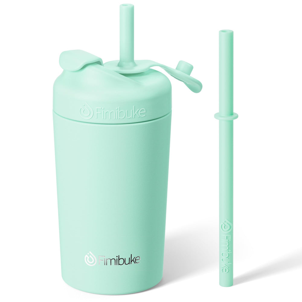 Fimibuke kids cup with spill-proof straw for mess-free sipping