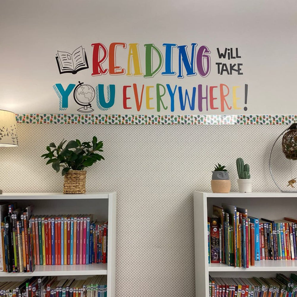 Finduat Classroom Wall Decal adds a positive vibe to learning areas.