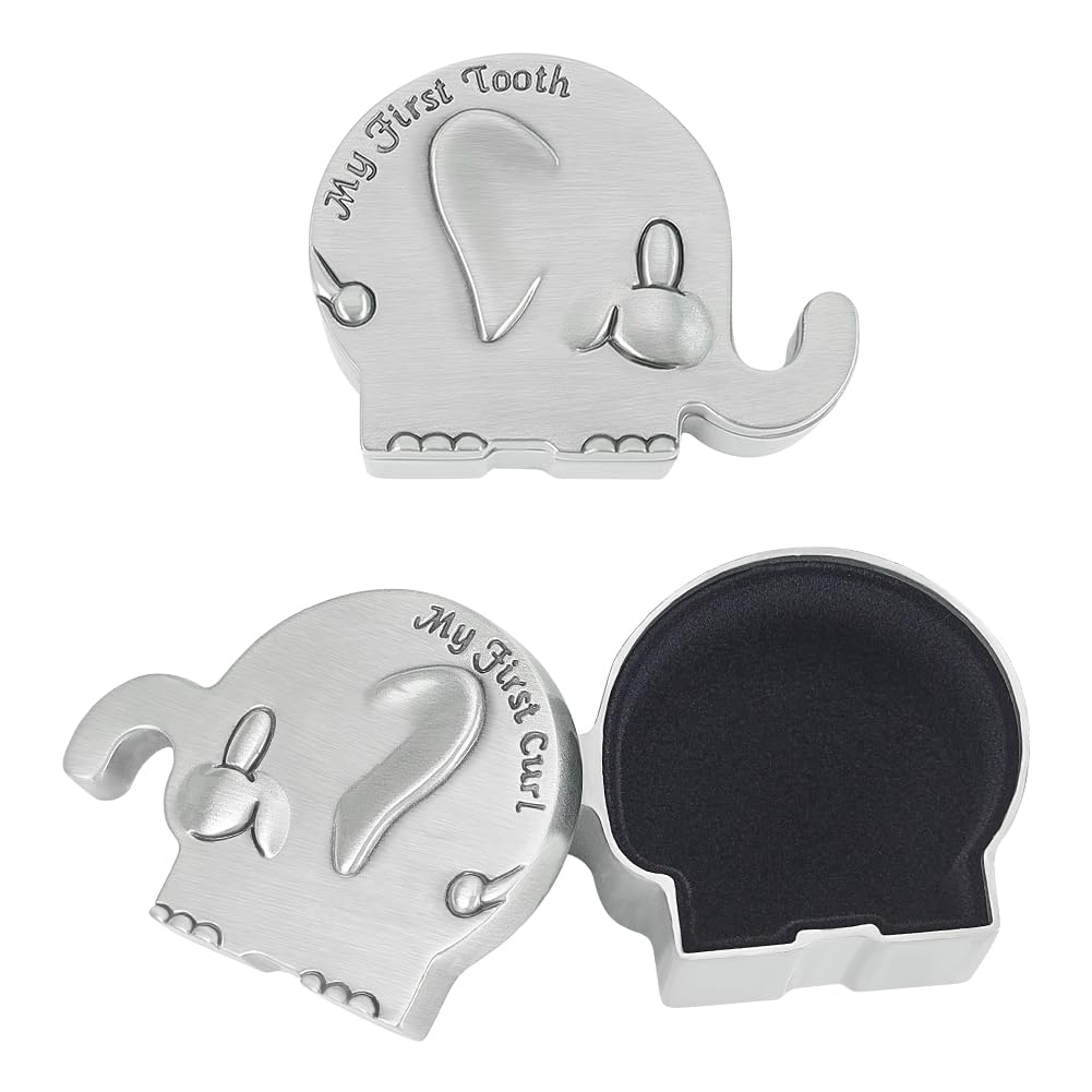 FINGERINSPIRE portable keepsake box, compact design for travel or nursery storage.