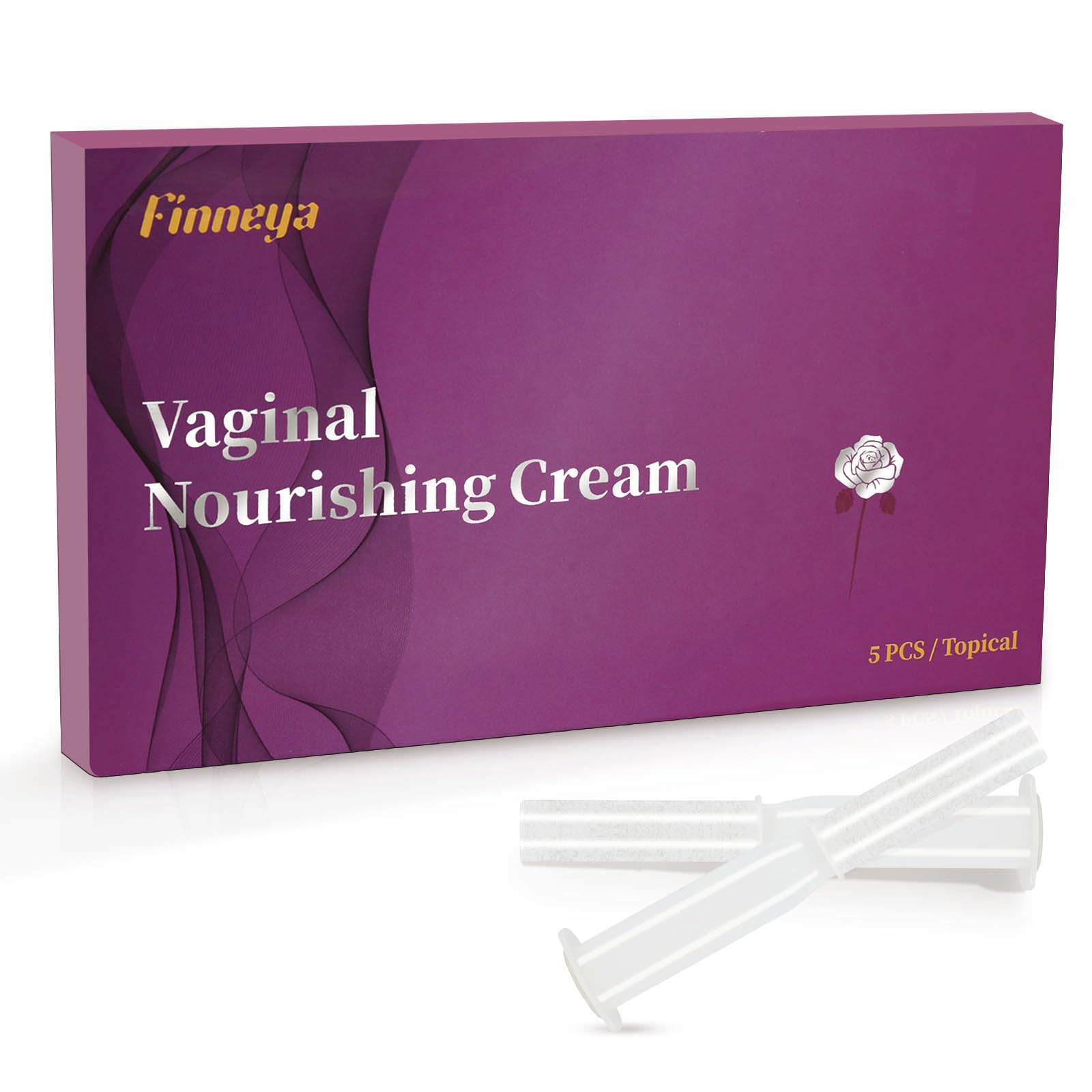Finneya Collagen Vaginal Moisturizer bottle pump for easy, mess-free application.