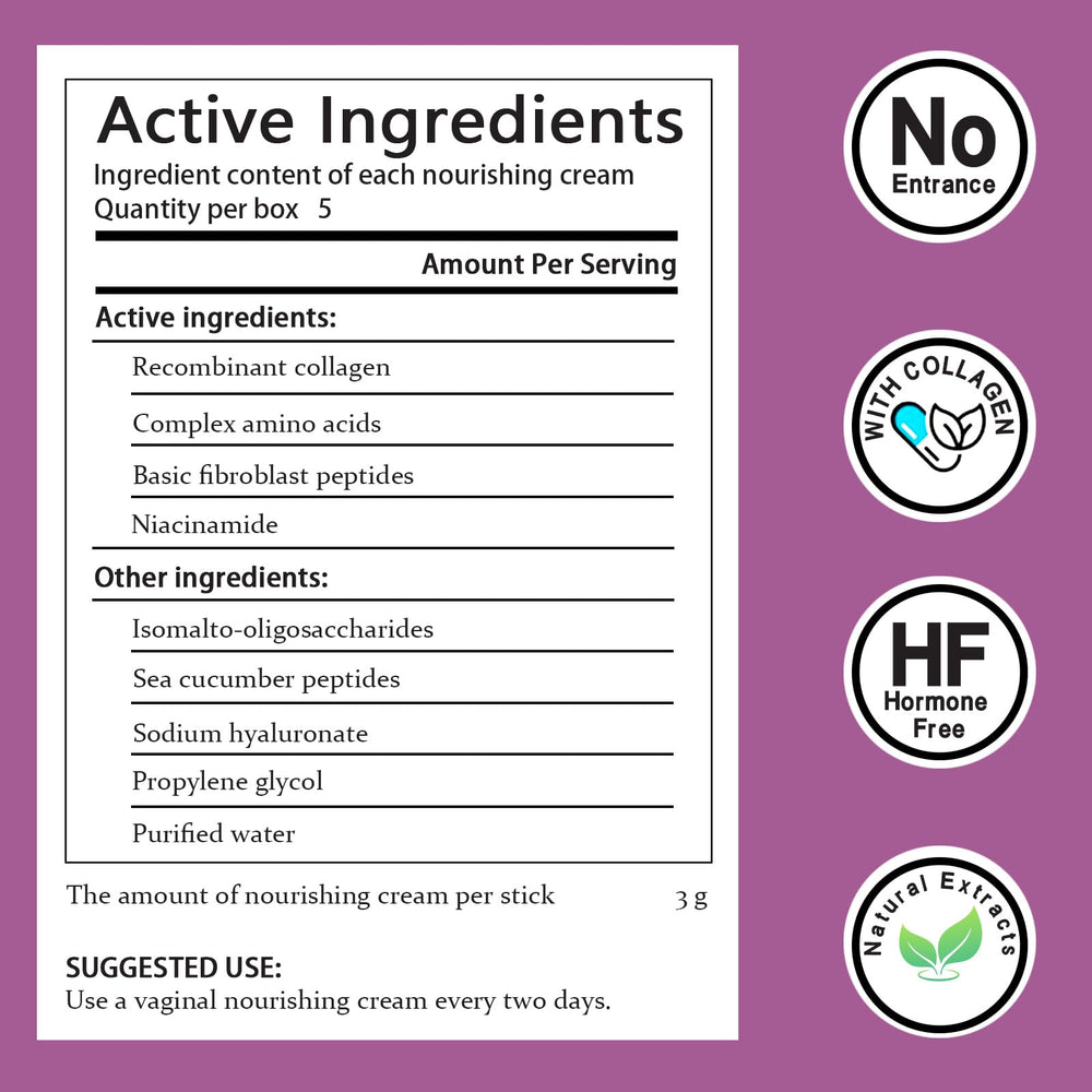 Finneya Collagen Vaginal Moisturizer cream application showing precise use.