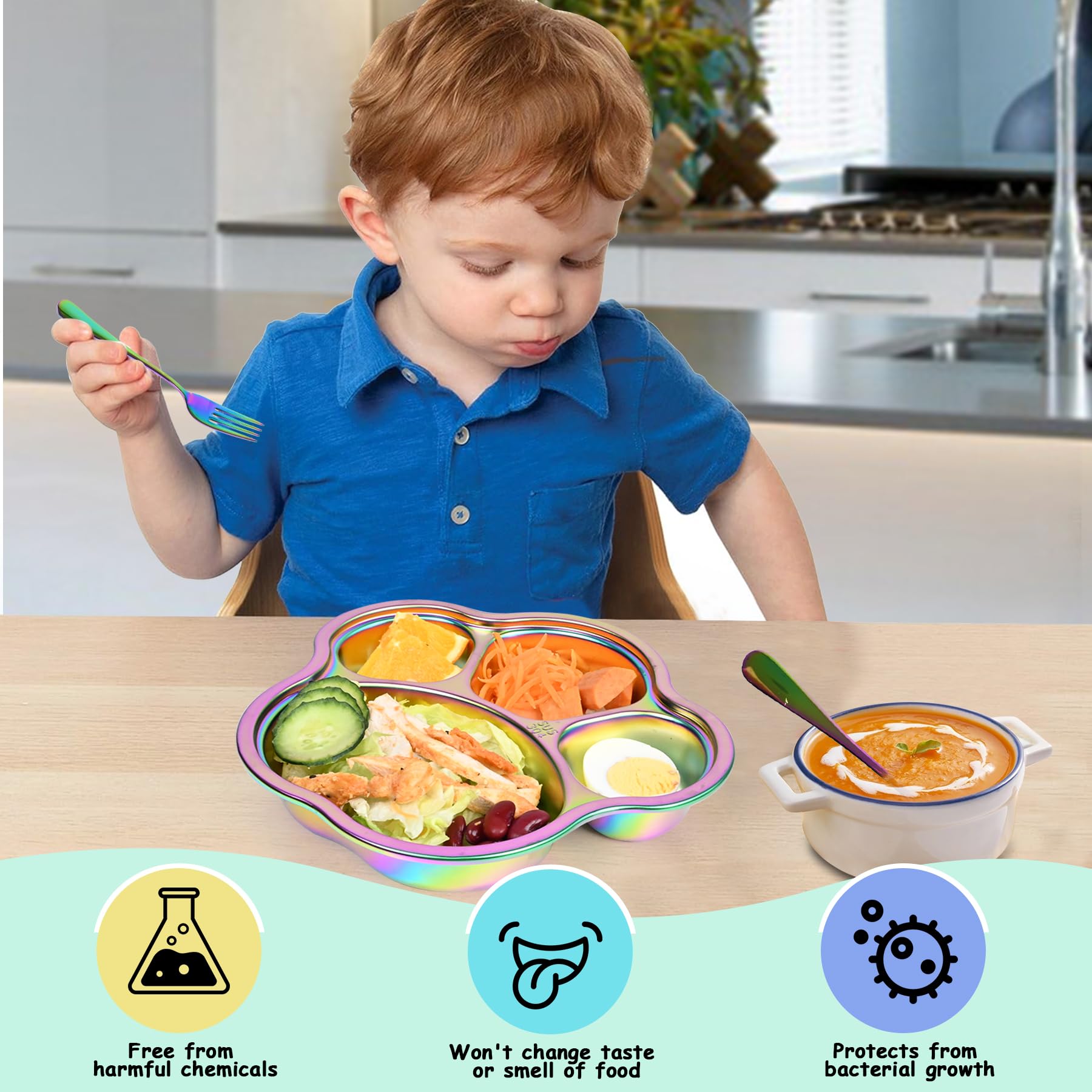 Finopro dishwasher-safe design for easy cleaning after meals