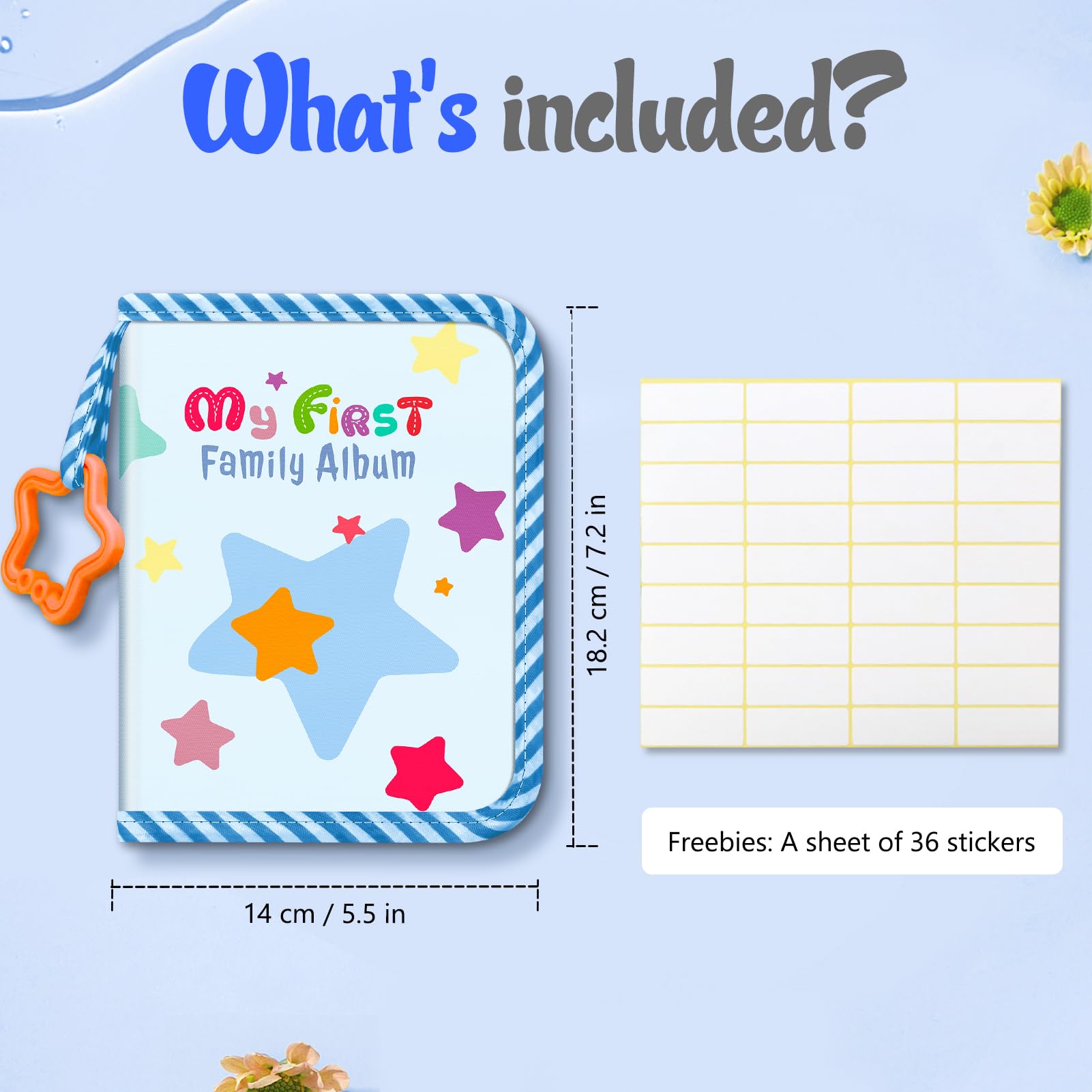 FINTIE 18-photo layout keeps newborn and toddler moments organized.