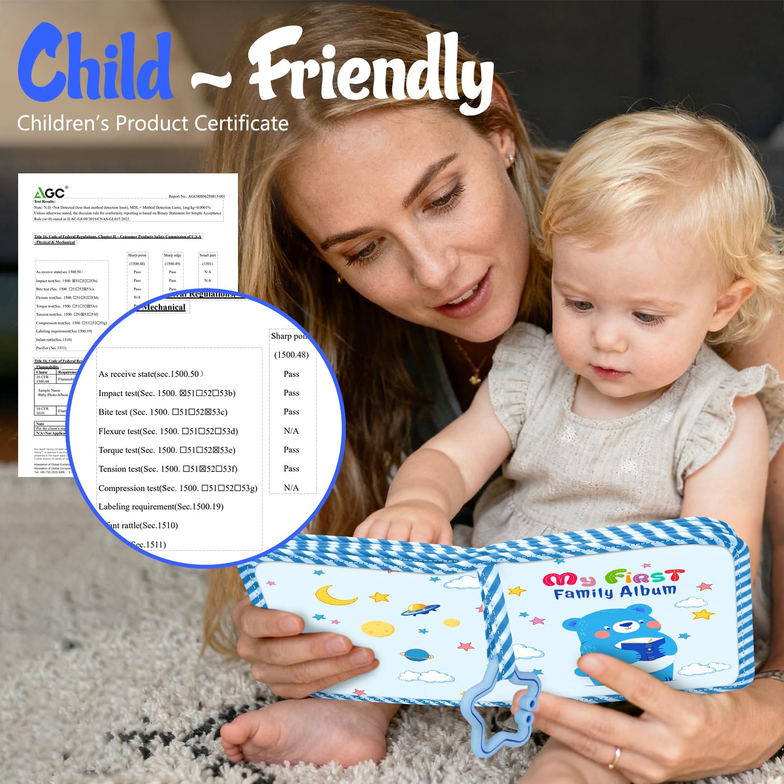 FINTIE 4x6 inch capacity holds up to 18 photos for memory keepsakes