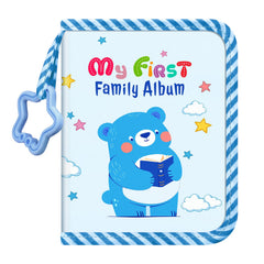 FINTIE 4x6 inch baby photo album cover with soft cloth finish for gentle handling