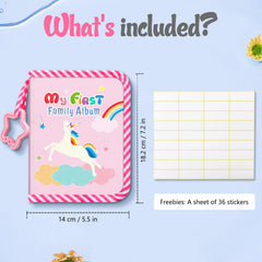 FINTIE 18-photo layout keeps memories organized in a small footprint.
