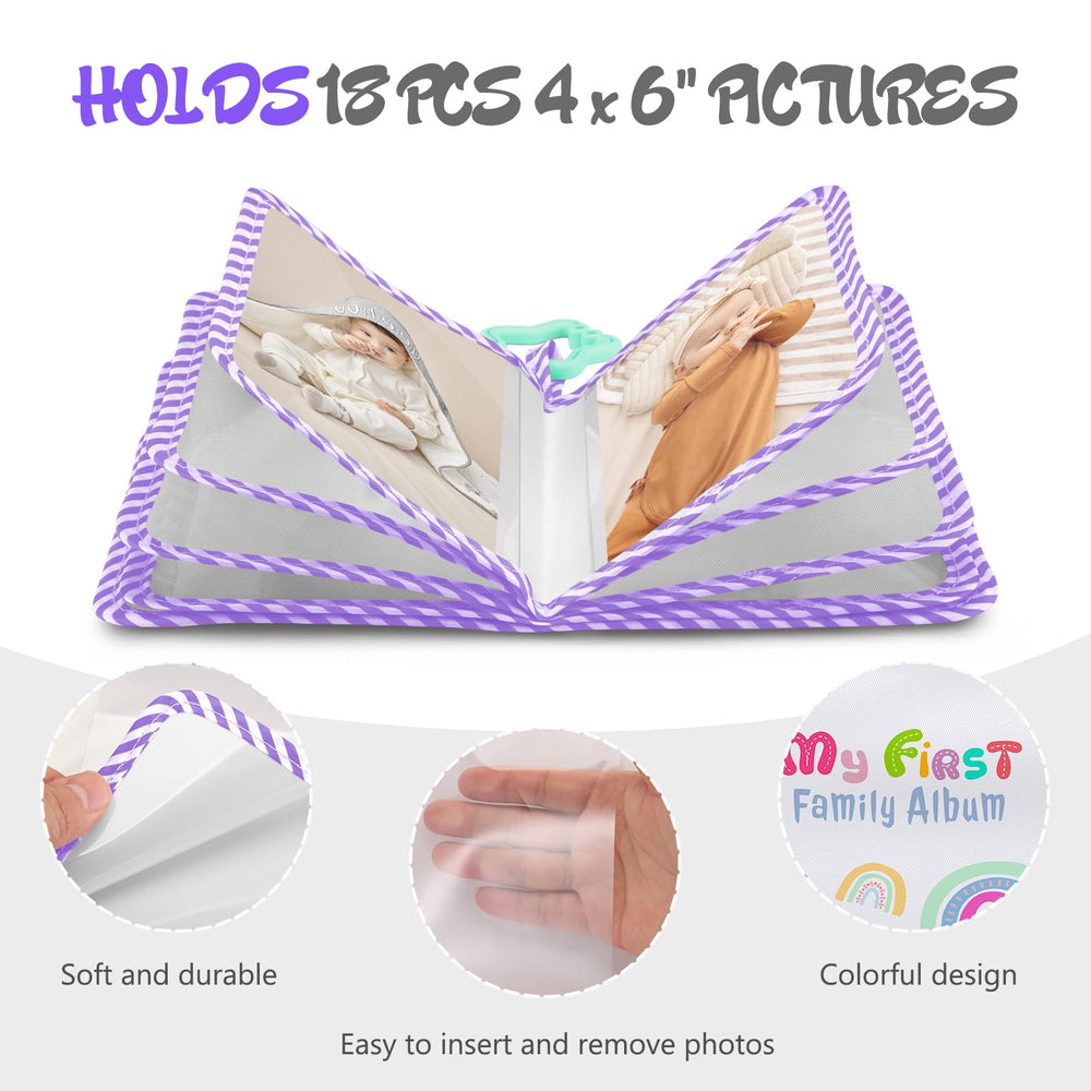 FINTIE dreamy rainbow cover adds playful charm to keepsakes