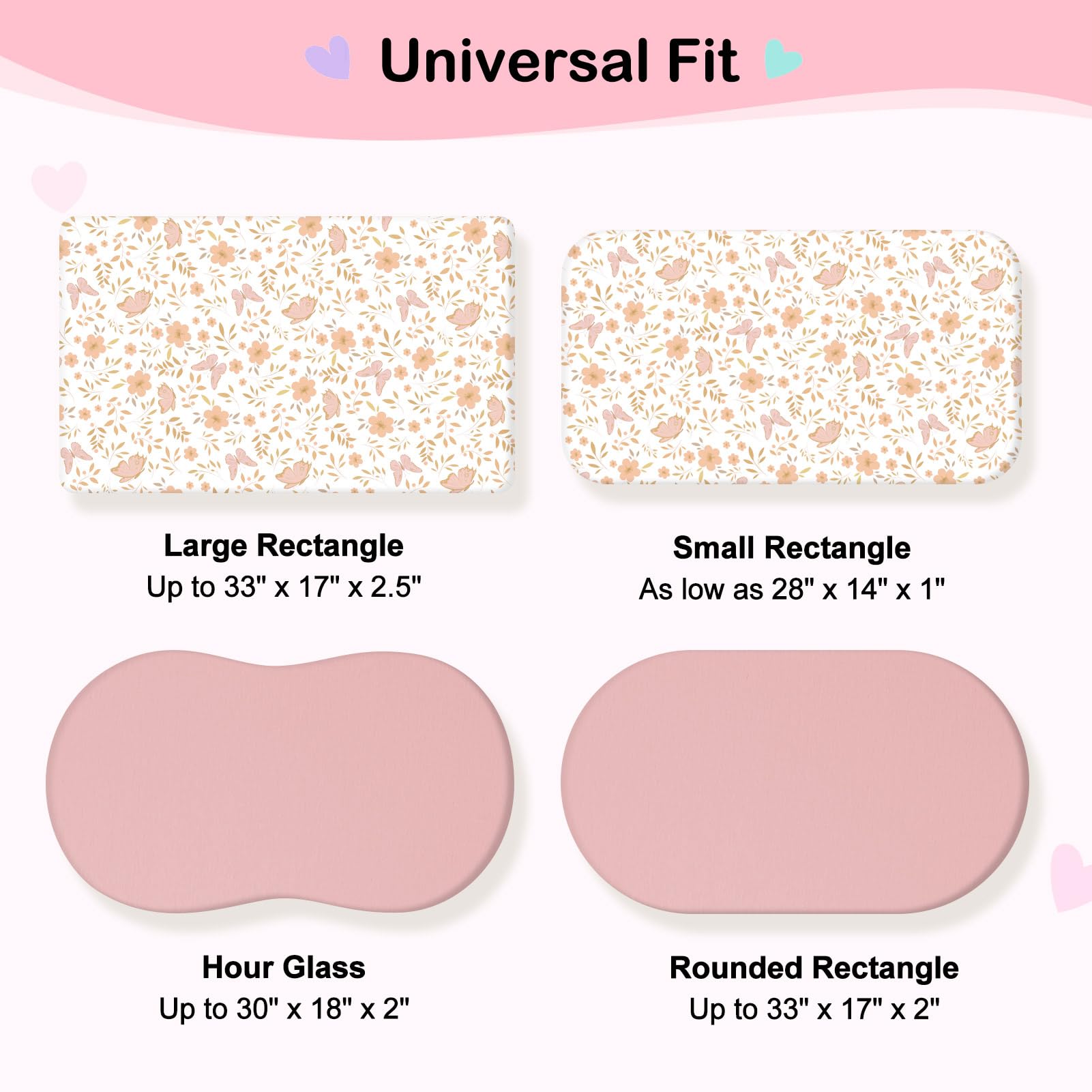 Soft knit fabric texture of Fiobee bassinet sheet for newborn skin comfort