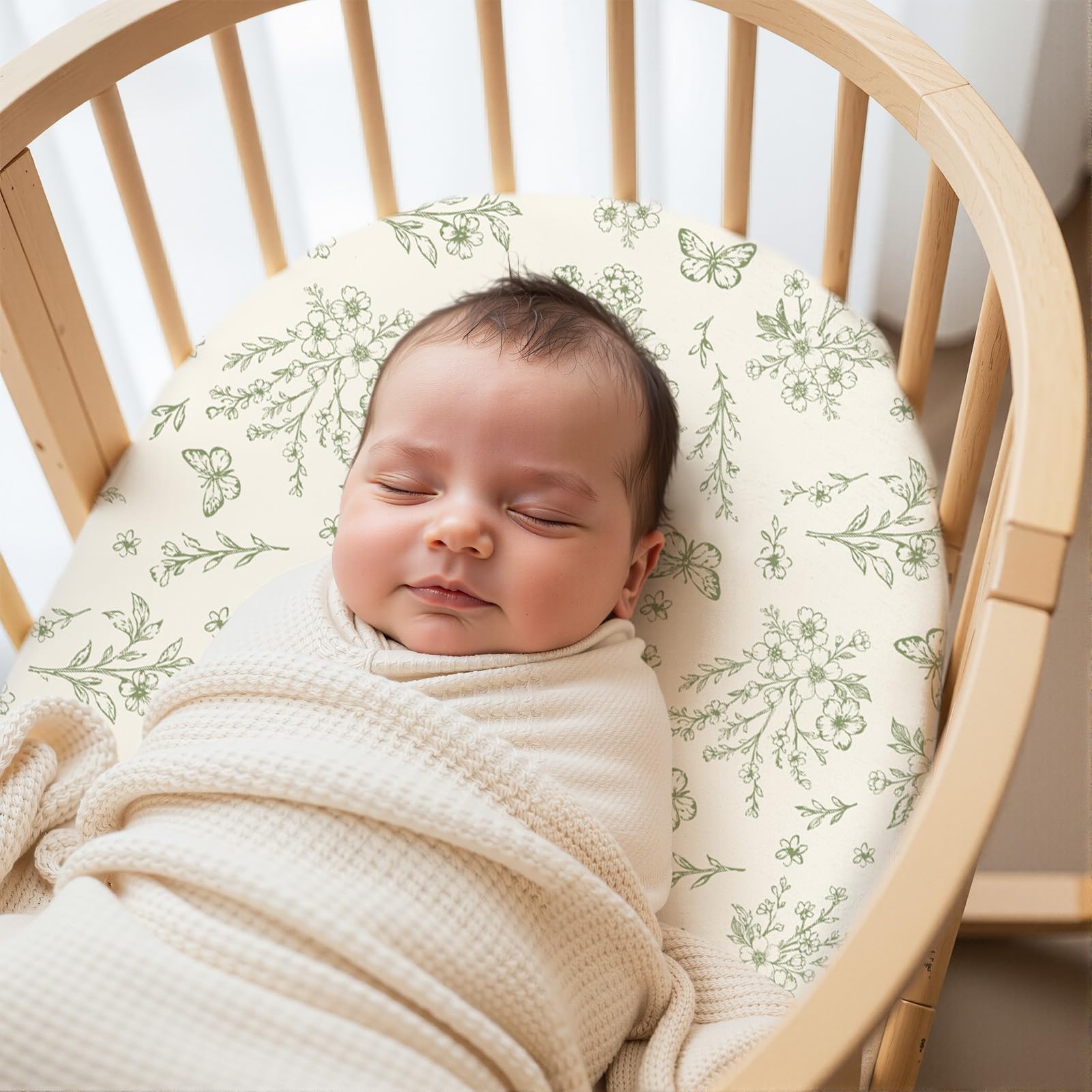 Soft knitted top layer offers gentle touch for sensitive baby skin.