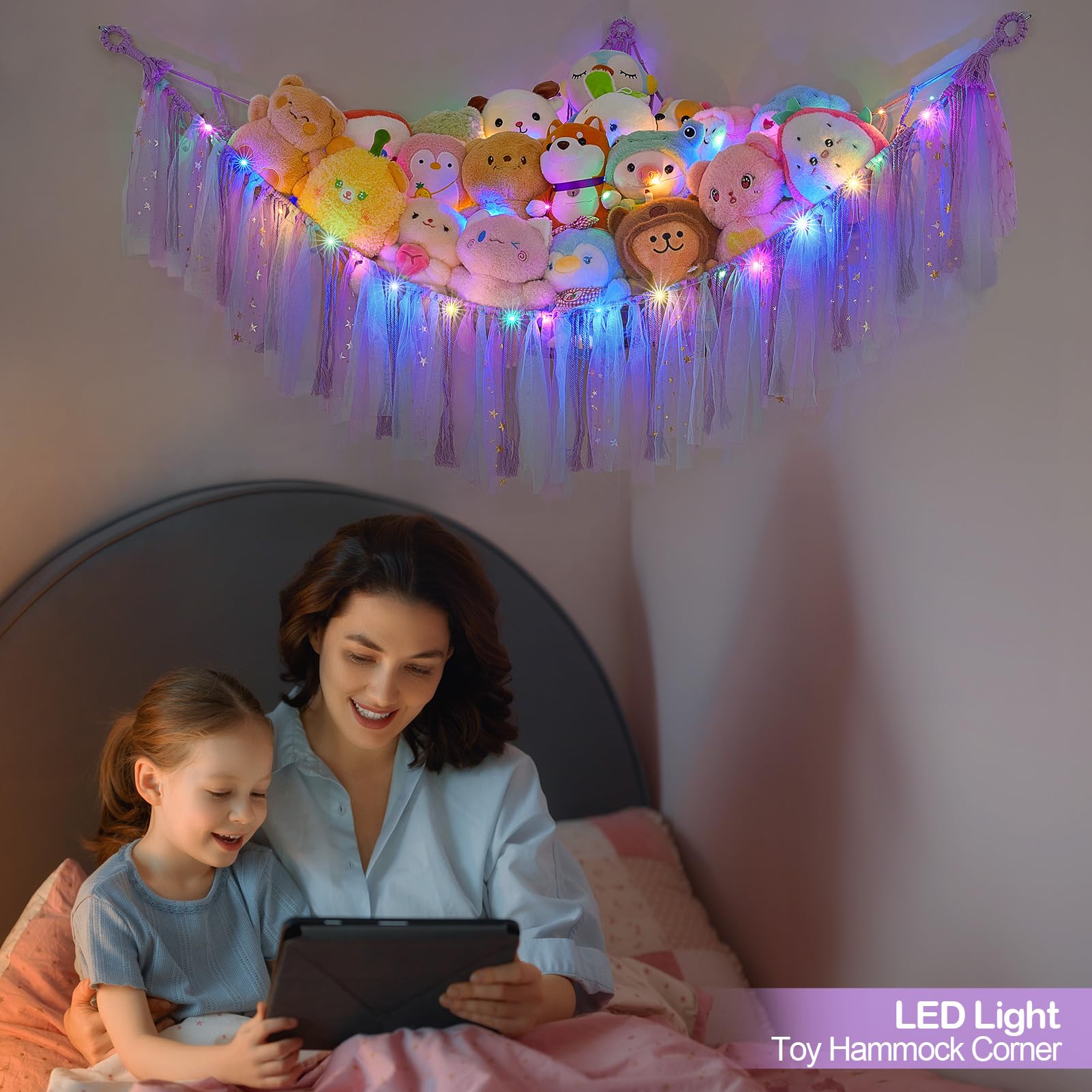Fiobee colorful lace tassels add warmth and decorative charm.
