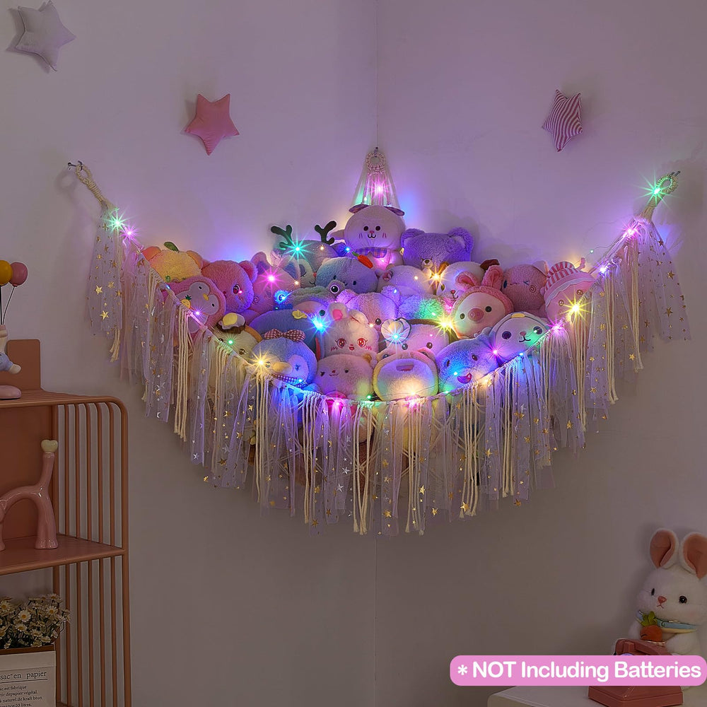 FIOBEE hanging mesh saves floor space in nurseries and bedrooms
