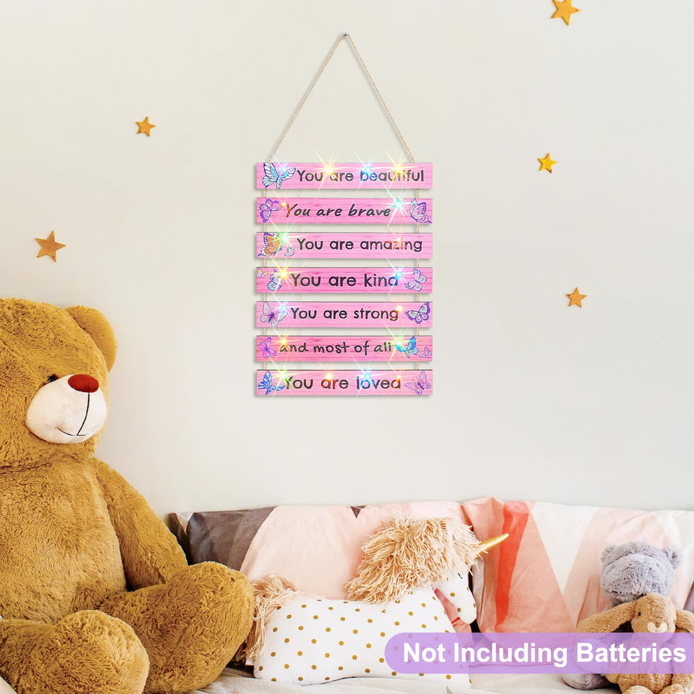fiobee kids room decor adds bright color and positive cues to daily routines.