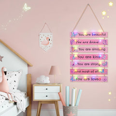 fiobee LED butterfly night light brightens bedtime with soft pink glow.