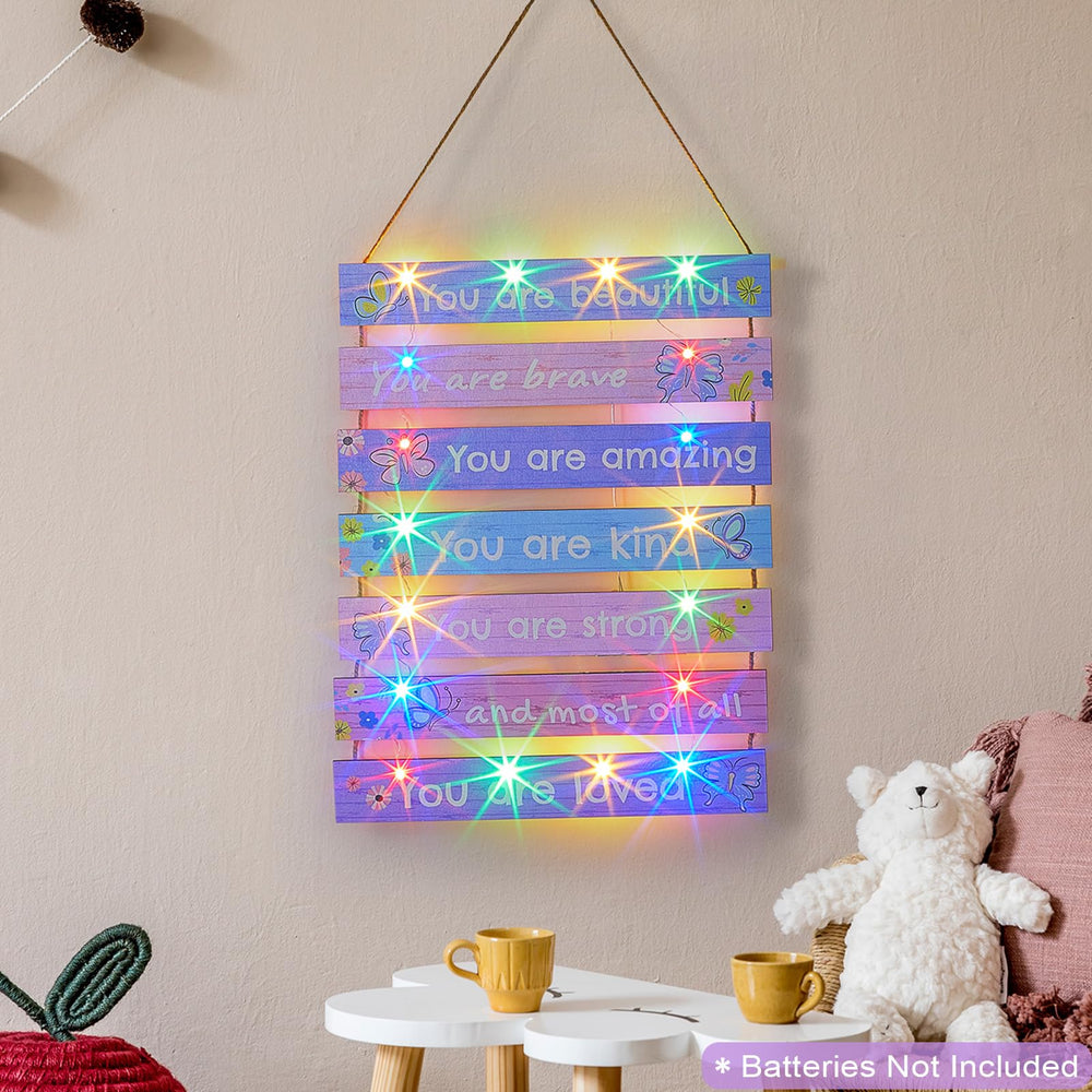 FIOBEE night-light option provides soft illumination for bedtime routines