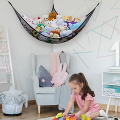 FIOBEE close-up of durable polyester material used in the toy organizer