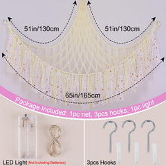 FIOBEE premium hand-woven rope hammock durability supports growing plush collections