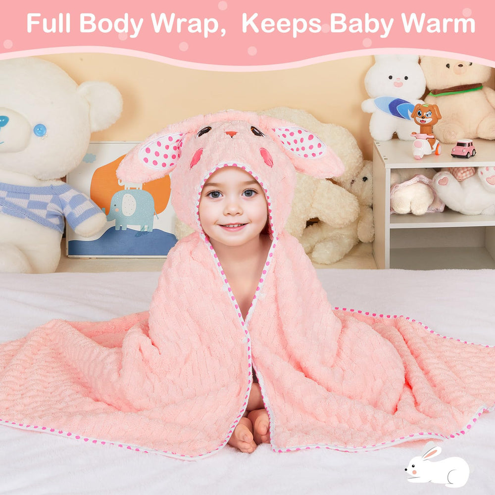 Fiobee soft-absorbent fleece towel soaks up water quickly and dries fast.