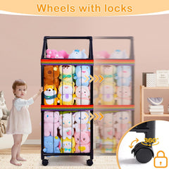 Fiobee DIY stickers invite kids to personalize the stuffed animals home