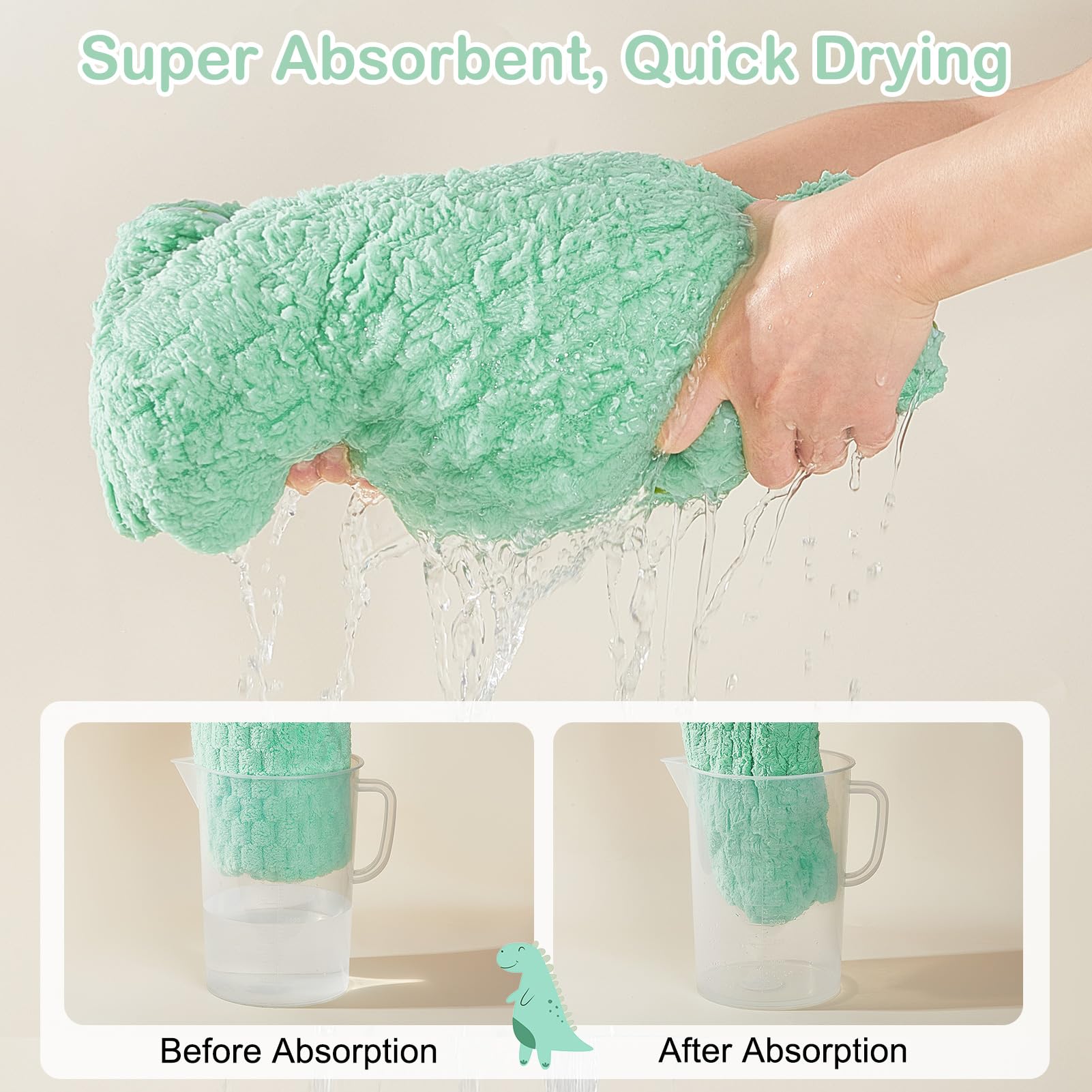 FIOBEE towel with two-button fasteners for secure fit during play